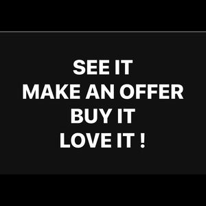 See it. Make a reasonable offer. Buy it. LOVE IT !
